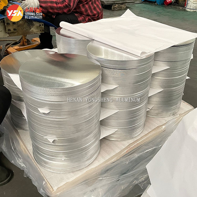 Cutting Discs Aluminum 1050 1060 1100 3003 Aluminum Circle Round For Cookwares And Lights