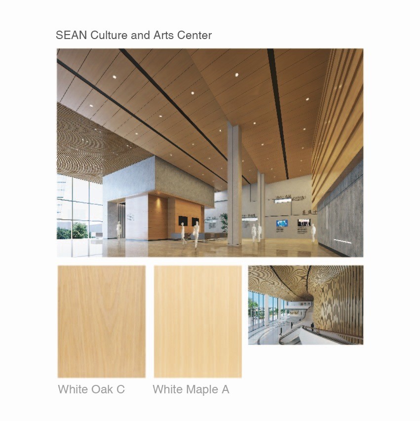 Modular Plywood Laminate Wall Panels For Living Room Office Decorative