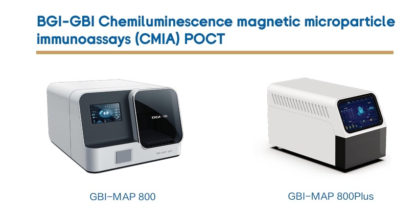 New update GBI-MAP 800Plus Small In Size Laboratory Hospital Use Automatic Chemiluminescence Immunoassay Analyzer