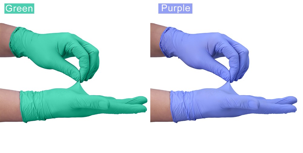 Waterproof Disposable Sterile Gloves 100% Latex Material Thickness 3-9 Mil