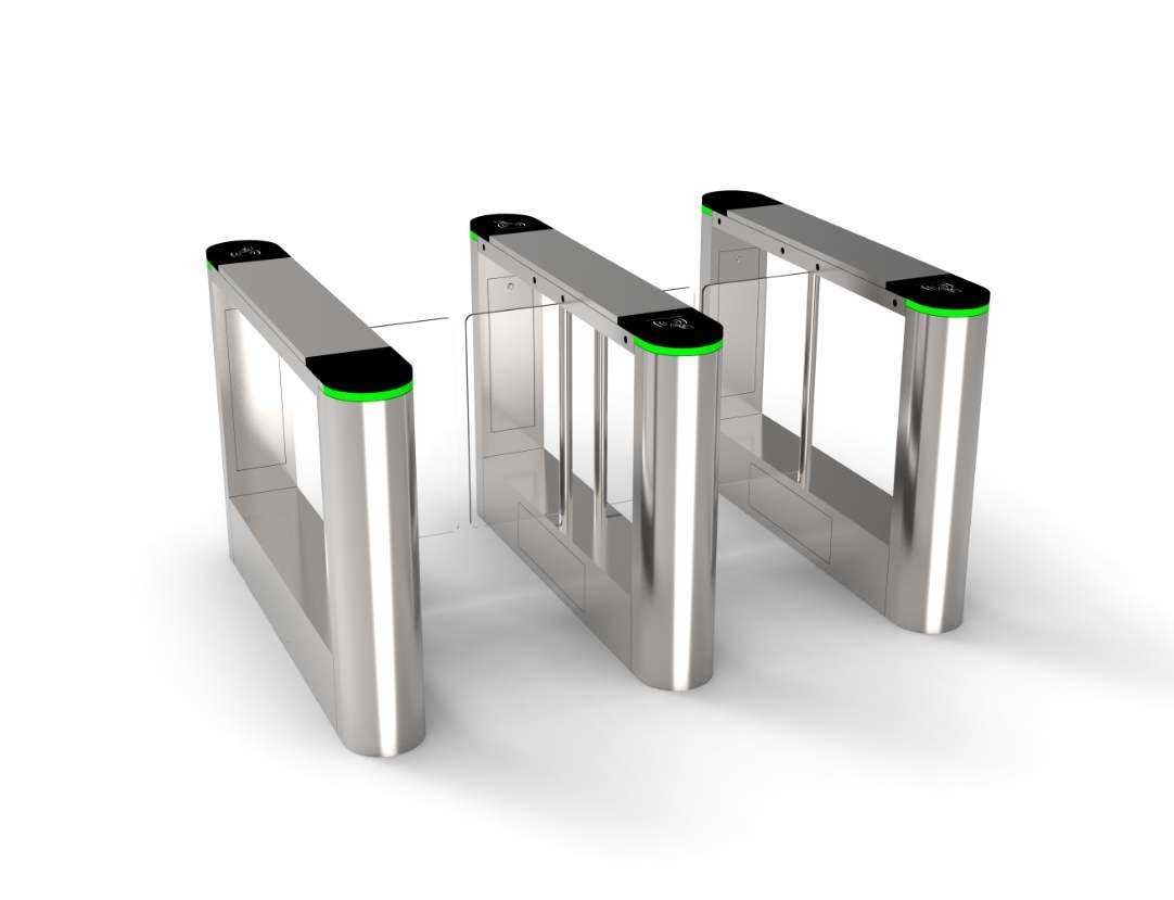 1000mm Waist Height Turnstiles