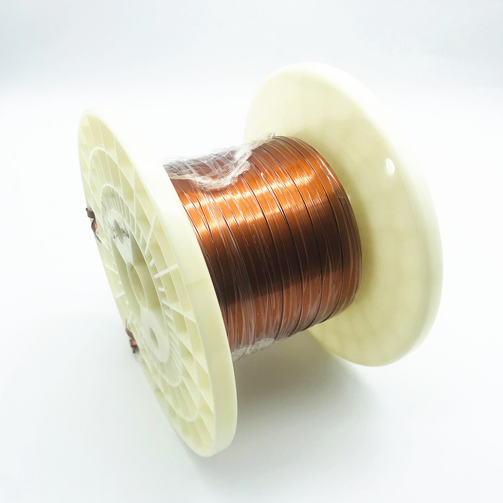 Ei / Aiw Class 220 4.0mm * 0.40mm Rectangular Copper Wire