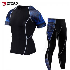 China Quick Dry Plus Size Compression Tight Suit Sports Men Clothing on sale
