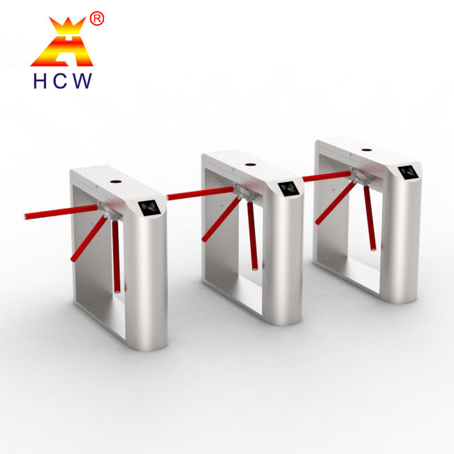 Relay Signal Fully Automatic Tripod Turnstile Gate 230V Intelligent Management