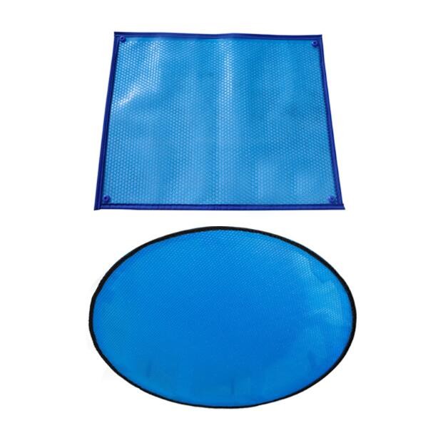 Portable Thermal PE Bubble Plastic Swimming Pool Covers Thickness 400um 500um 600um