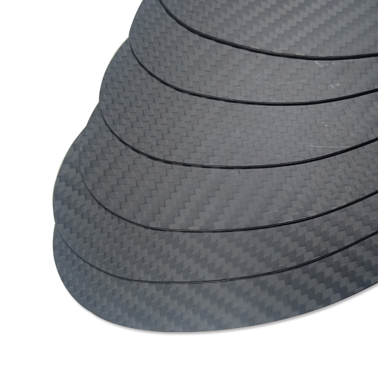67% Carbon Fiber and 33% Epoxy Resin Insole Full Length Rigid Shoe Insert for Support
