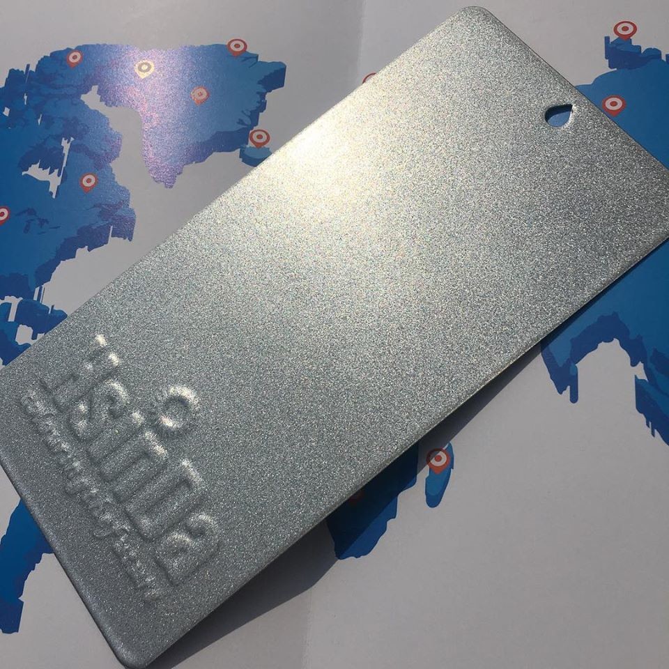 Electrostatic Metallic Sliver Powder Coating For Car Paint Or Building Paint