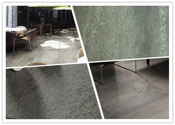 Matte Surface Porcelain Floor Tiles 600x600 , Stone Look Porcelain Tile