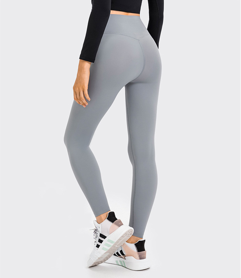 Finished Workout Yoga Pants Capri Womens Nylon Leggings With Pockets