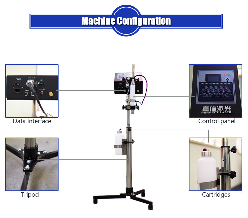 Automatic Large Format Label Inkjet Printer High Resolution Industrial Carton Inkjet Printer