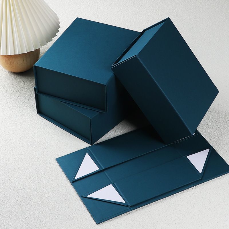 Luxury Folding Paper Packaging Carton Box, Custom Logo Printed Human Hair Wig Extensions Gift Box