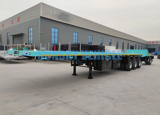 Customizable 2/3/4 Axles Flat Trailers For All Your Cargo Transportation Needs
