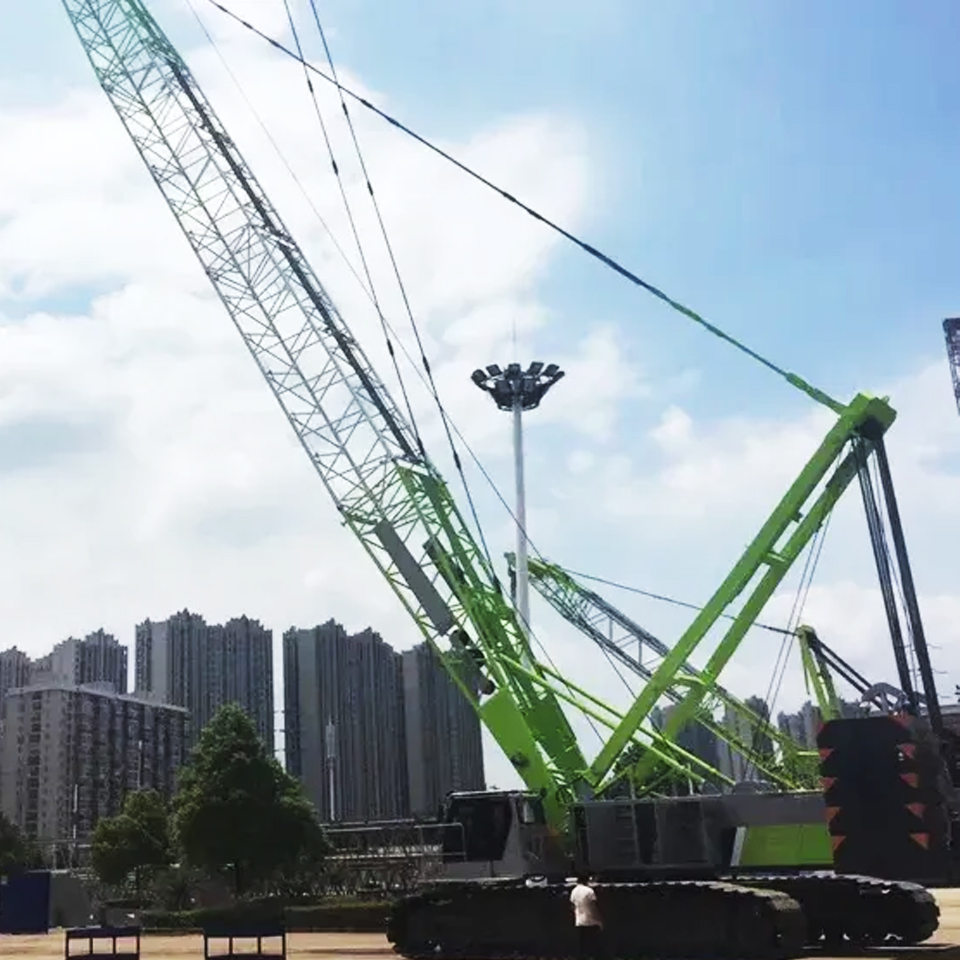 Zoomlion ZCC850V 45 Ton 50 Ton Hydraulic Mobile Crawler Crane For Construction Works