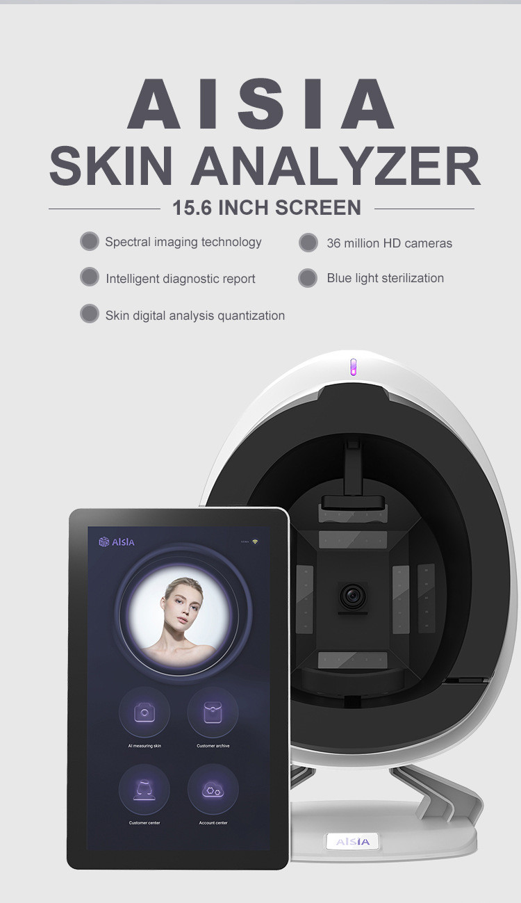 Professional Skin Analyzer Machine AI Powered Skin Diagnosis Machine