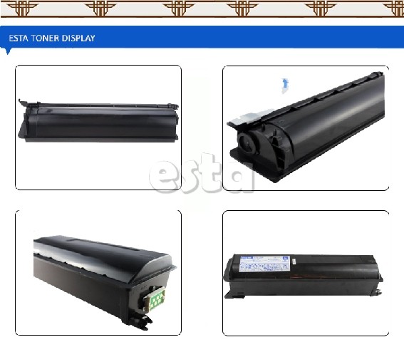Black Toner Cartridges T-1640 Toshiba E-studio Toner 166 Digital MFP