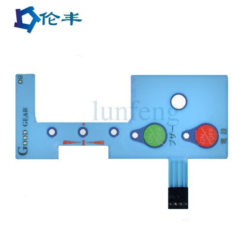 LED Membrane Switch Pad 3M Adhesive Home Metal Keypad Dome Switch