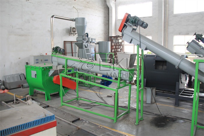 ABS Plastic Recycling Lines Film Washing 300kg/H