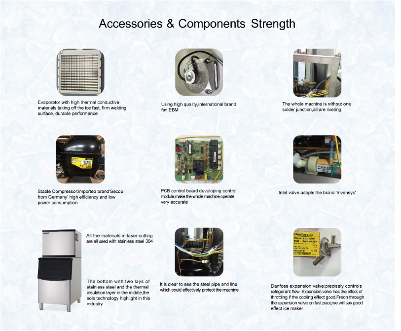 Automatic Sewage Block Ice Machine Sk-101b Out Of Smell Free Food Preservation