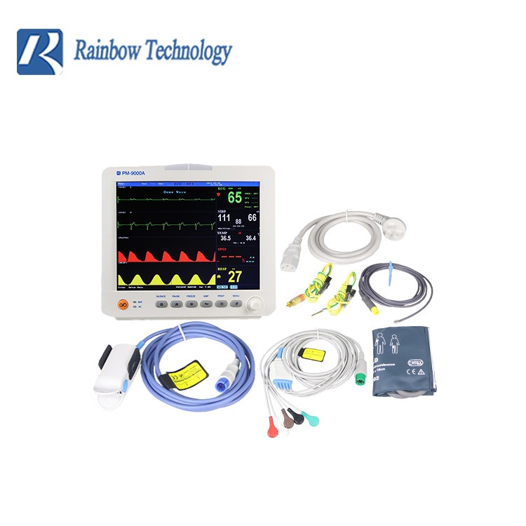 Hospital Multiple Data Icu Patient Monitor Medical Ecg S-T Segment Analysis