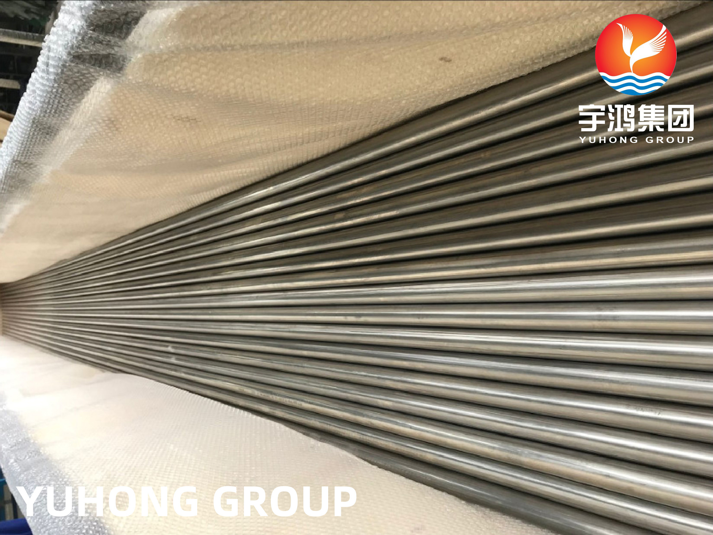 ASTM A249 TP304 Bright Annealed Stainless Steel Welded Tube for Superheater