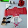 Buy cheap pu leather Fashion boxing training Taekwondo Chestguard Protect Gear from wholesalers