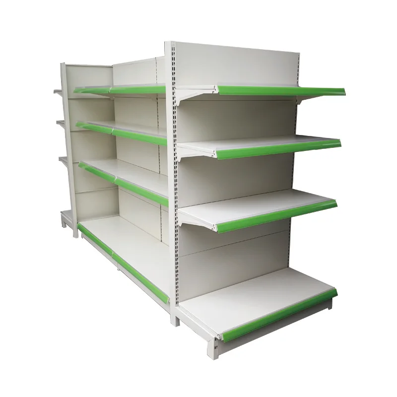 The Convenience Store Shelves Display Shelves Single-Side And Double-SIded Punch Supermarket Store Shelves