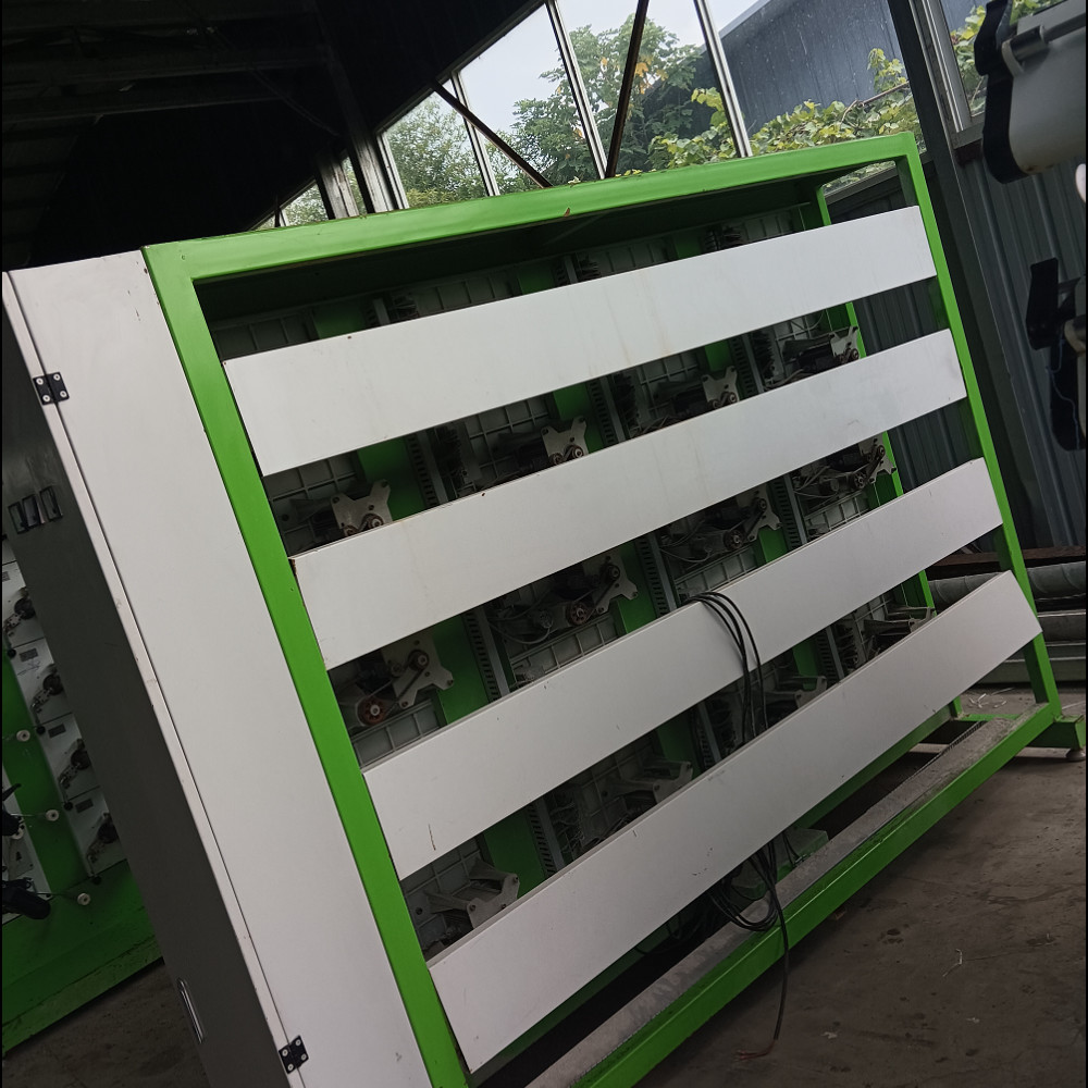 Second Hand High Speed Winding Machine For PP PE Plastic Yarn Stretching Extrusion Making Machine