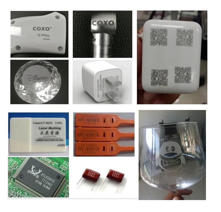 High Power UV Laser Marking Machine 0 - 7000mm/S Marking Speed Water Cooling