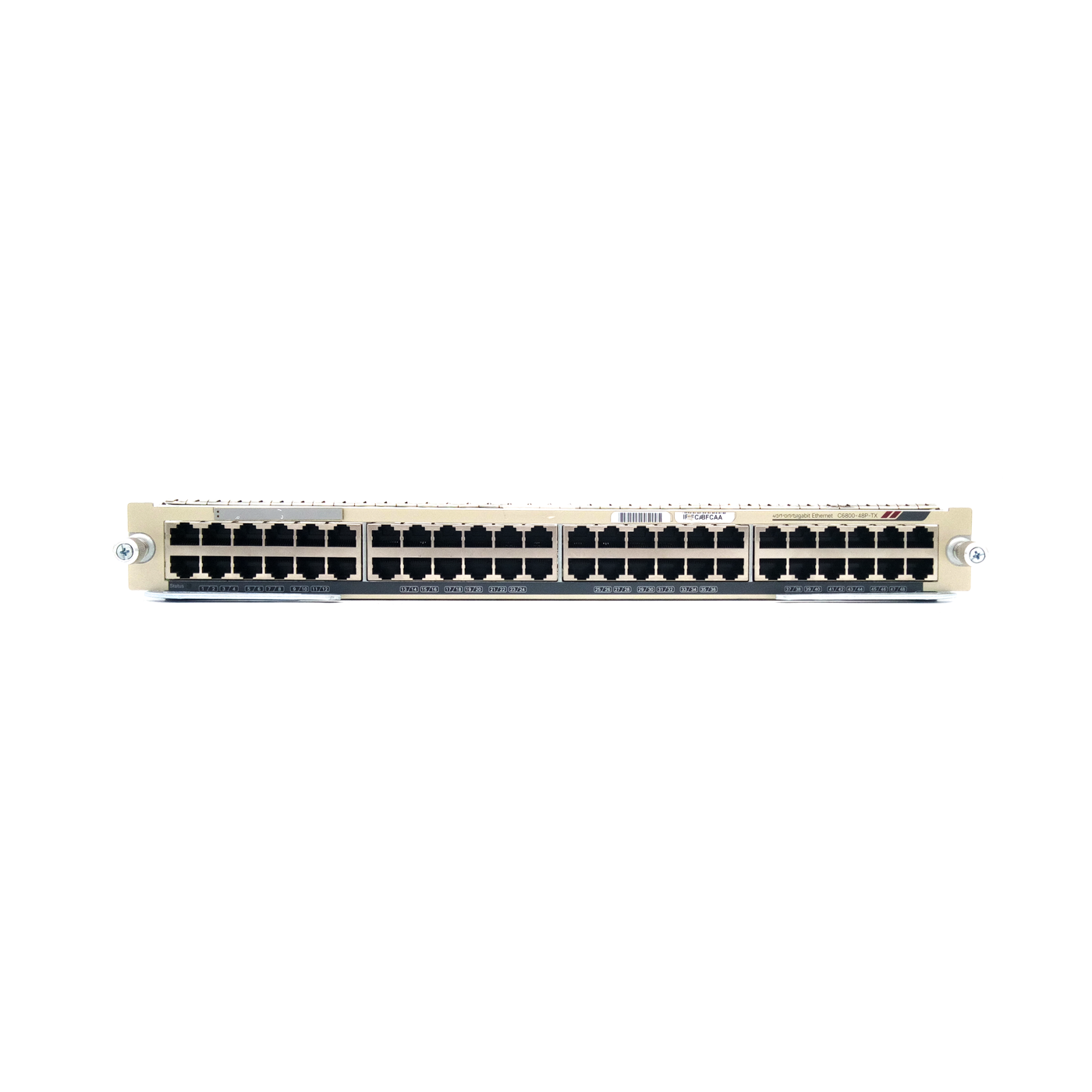 Fabric Enabled C6800-48P-TX C6k 48 Port 10/100/1000 GE Mod RJ-45 DFC4 Network Switches
