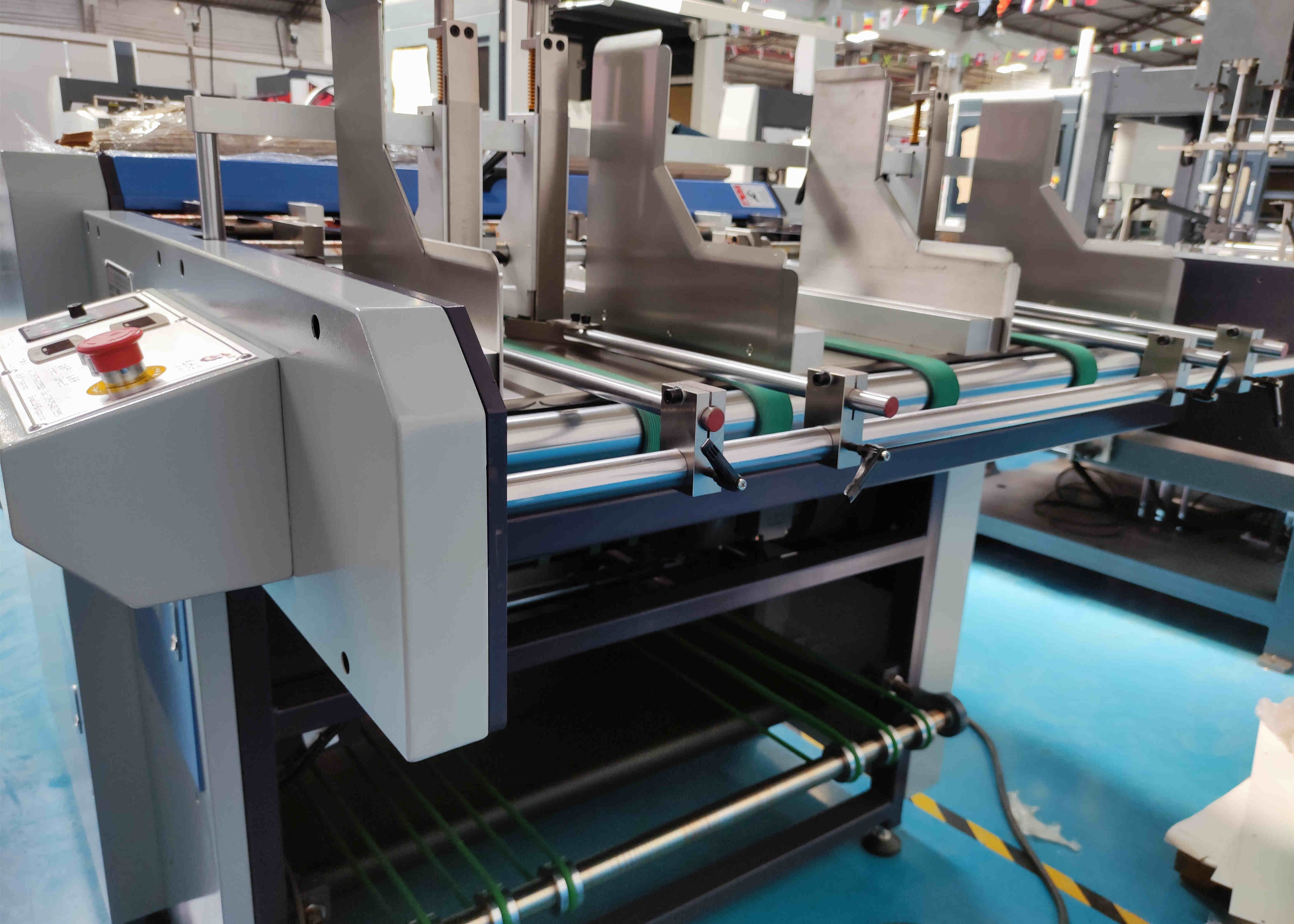 fully automatic high speed accuracy cardboard carton paper MDF Iron black 30m/min grooving machine