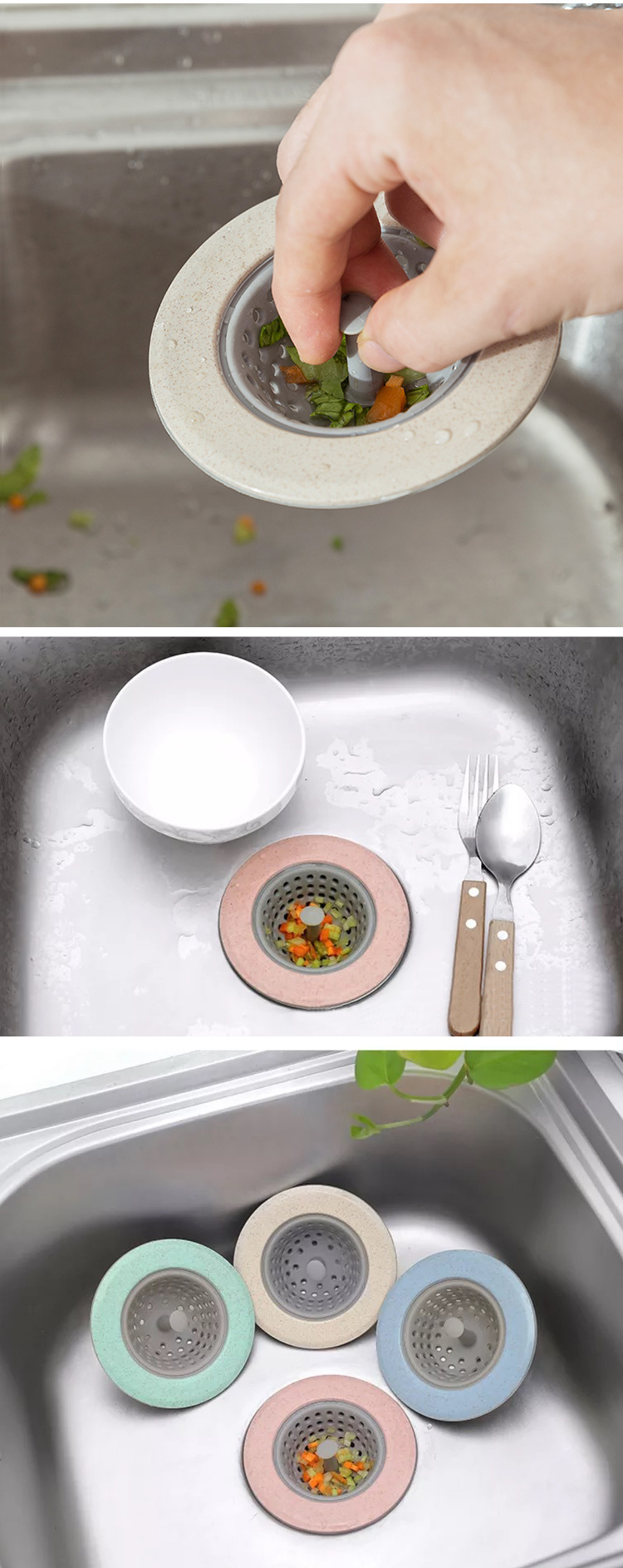 Wholesale rubber seal type stopper bathroom floor drains silicone Sink stopper