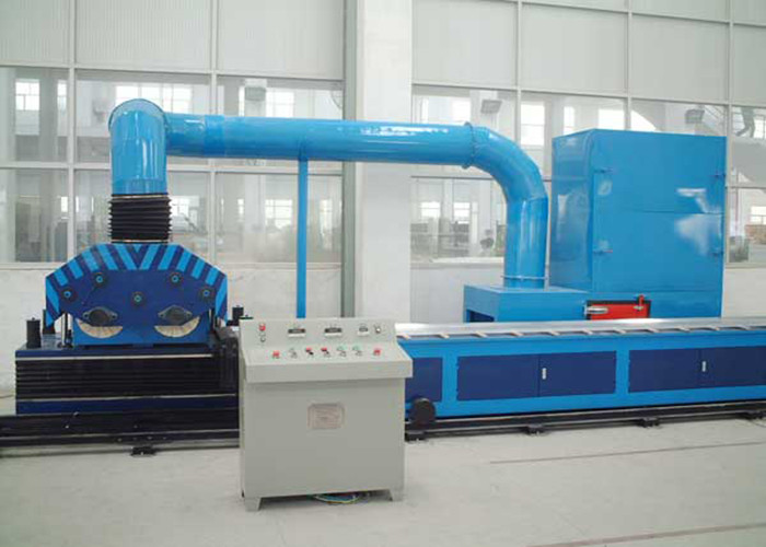 Mirror Finish Automatic Deburring Machine / Stainless Steel Square Pipe Polishing Machine