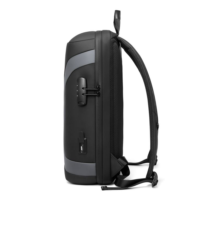 Softback Waterproof Business Backpack With USB Customized Logo