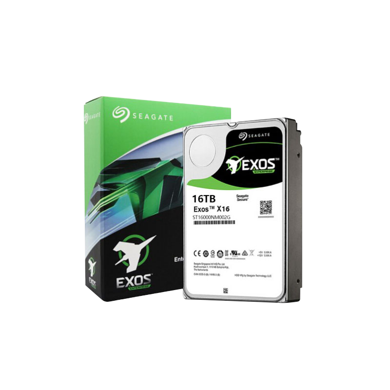 Aluminium Alloy Shell Seagate Exos X16 SATA 16TB ST 3.5 Inch ST16000NM001G HDD Hard Drive For Server ST16000NM000J