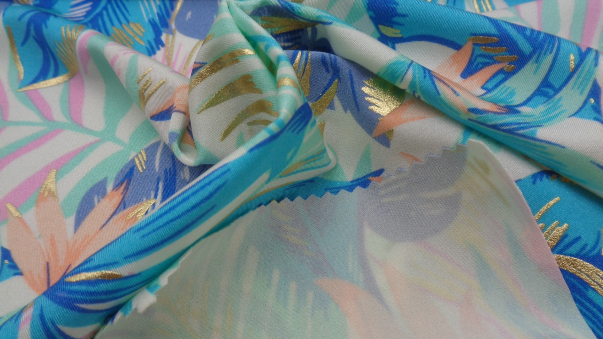 Breathable Printed Microfiber Fabric 200 Gsm 82% Nylon 18% Spandex