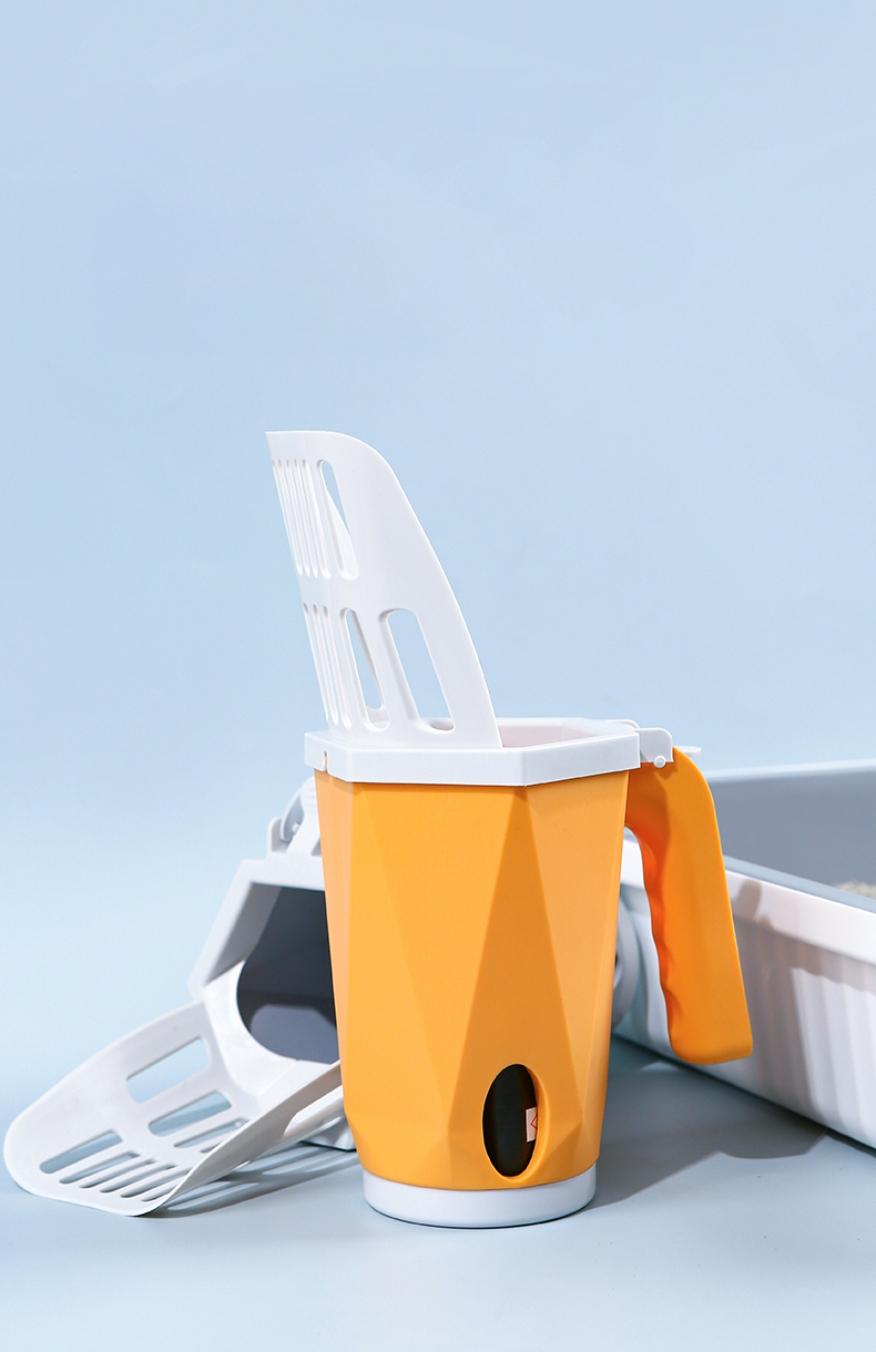 Detachable Integrated Cat Shovel Self Cleaning Integrated Litter Scoop
