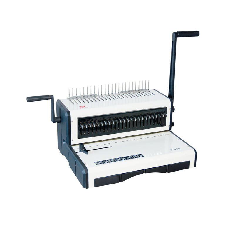 3/1 2/1 Wire Coil Binding Punching Machine For F4 Paper