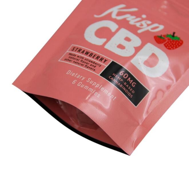 Resealable Child Resistant Zipper Bags 180 mic Custom Printed