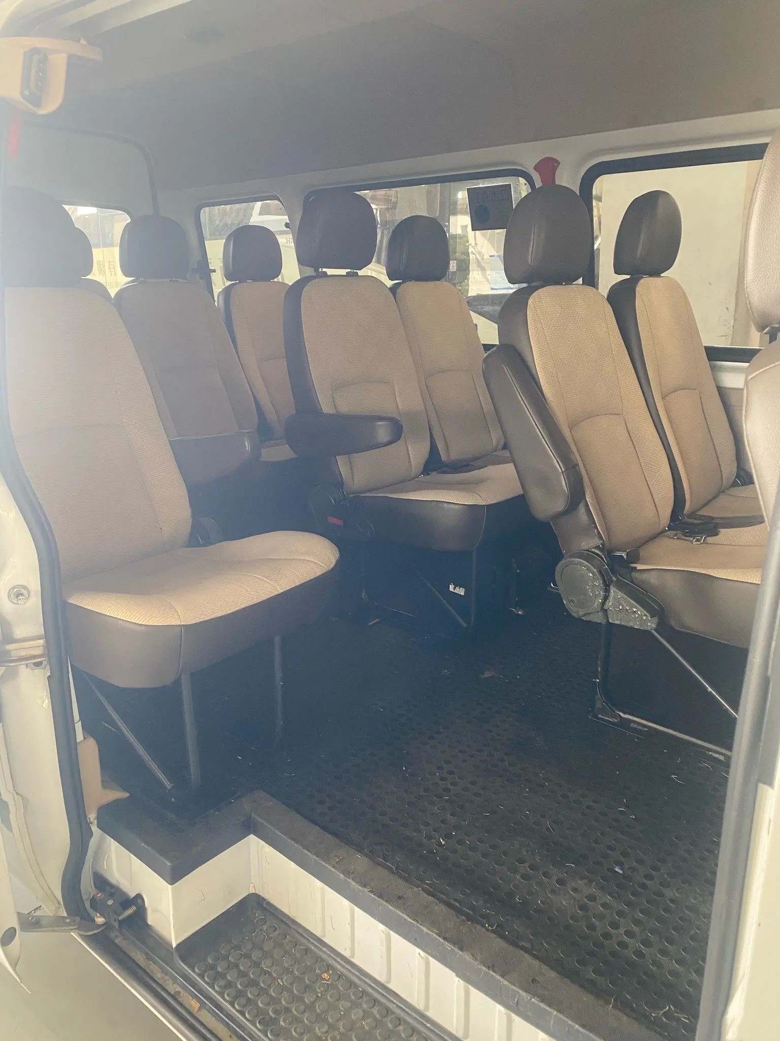 Used Small Bus 15 Seats Front Engine Flat Roof Manual Transmission 5.5 Meters A/C 2nd Hand JMC JX6571