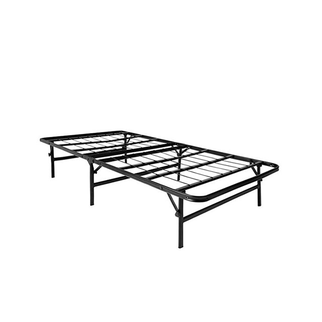 College Apartment Folding Metal Bed Frame Easy Storage Metal Platform Bed Frame