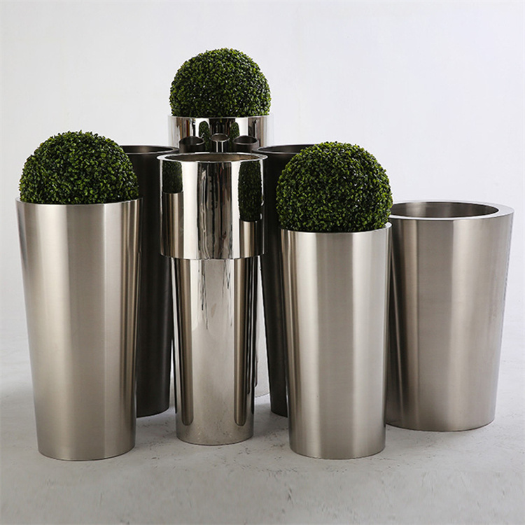 Beautify the space large outdoor tall planters elegant flower pot