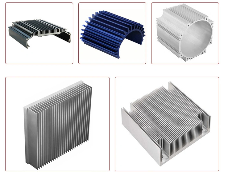 6000mm 200mm Heat Sink Radiator 0.5mm Aluminum Plate Heat Exchanger