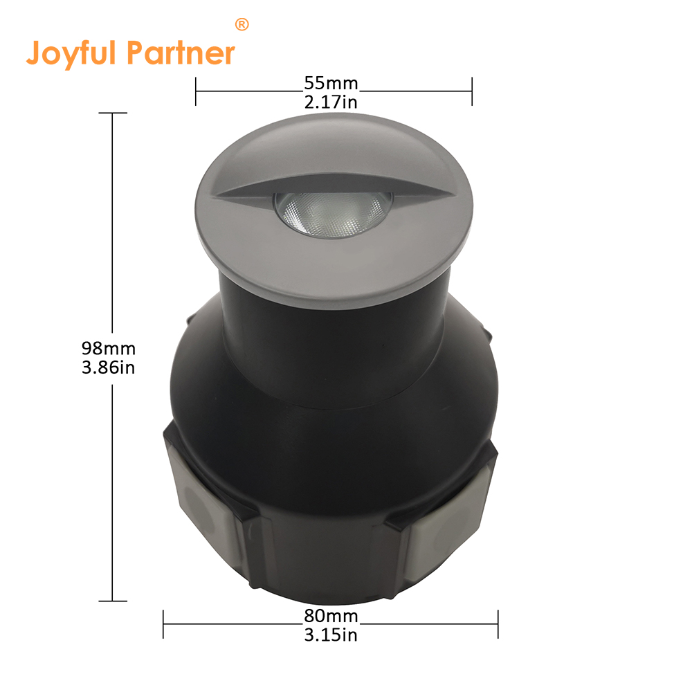 Recessed LED Underground Light Semi Shading Side Emitting IP67 In Ground LED Lights