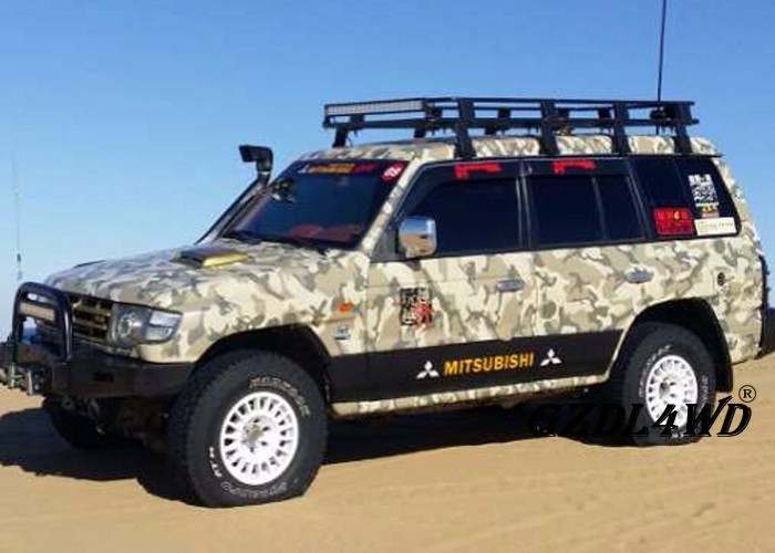 Heavy Duty 4runner Roof Rack System , Steel Powder Coating Car Top Carrier