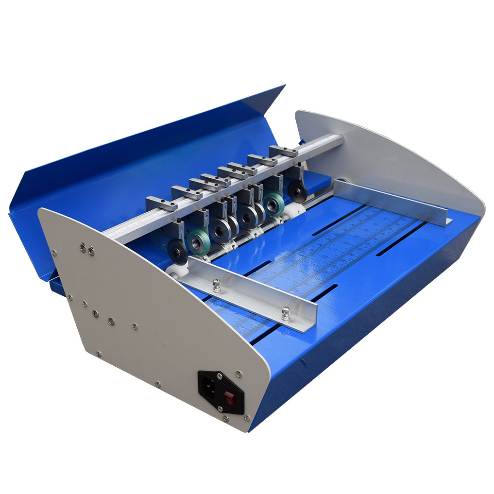 460mm Automatic Paper Perforating Machine for A3 Paper Card Book Scoring and Folding