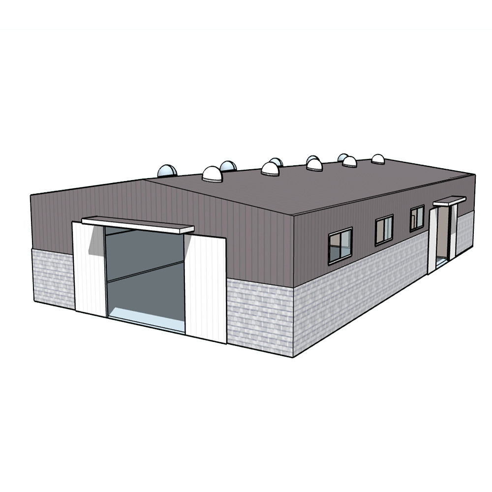 High Strength Galvanized Prefabricated Steel Structures With 20-50 Years Service Life