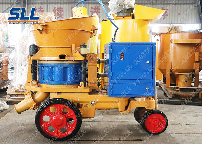 Shotcrete Machine Electric Dry Mix Concrete Spraying Machine For Concrete Buildings