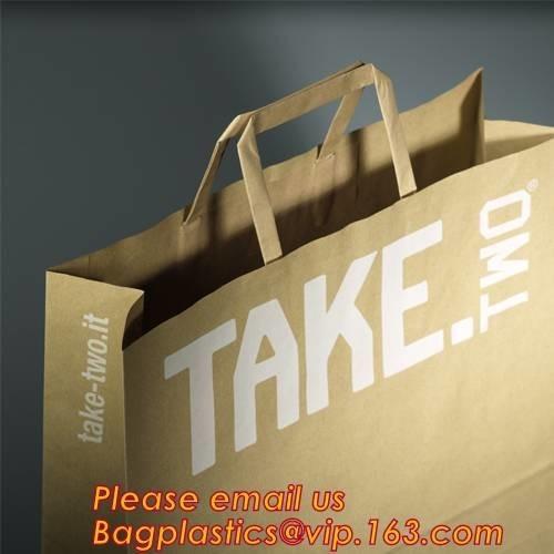 Customized logo silver hot-stamping logo luxury paper gift bags wholesale,paper