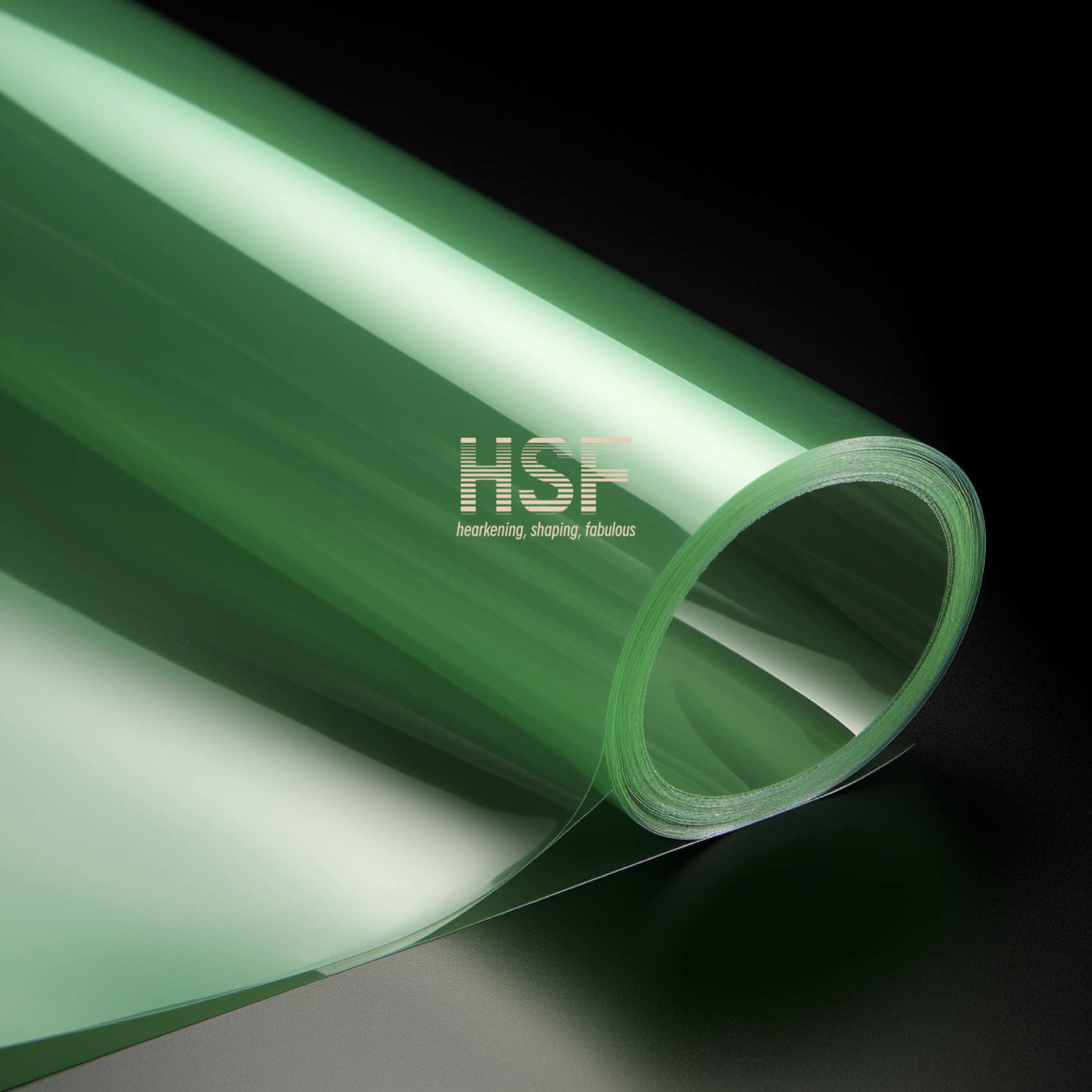 50um Green PET Anti Static Film Coated Polyester Film 1360mm