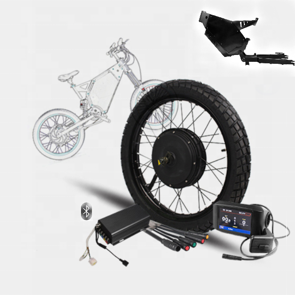 Fancy Magic Pie New Generation 250W/1500W e bike conversion kit with regenerative braking Rim size 20-29" Front Wheel